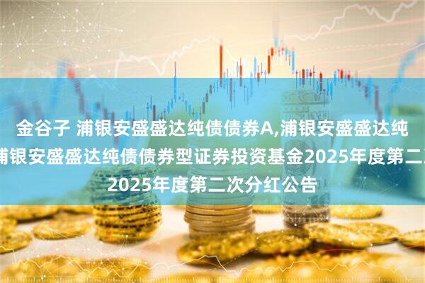 金谷子 浦银安盛盛达纯债债券A,浦银安盛盛达纯债债券C: 浦银安盛盛达纯债债券型证券投资基金2025年度第二次分红公告