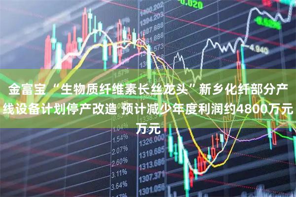 金富宝 “生物质纤维素长丝龙头”新乡化纤部分产线设备计划停产改造 预计减少年度利润约4800万元