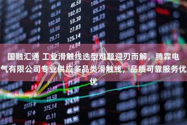 国融汇通 工业滑触线选型难题迎刃而解，腾霖电气有限公司专业供应多品类滑触线，品质可靠服务优
