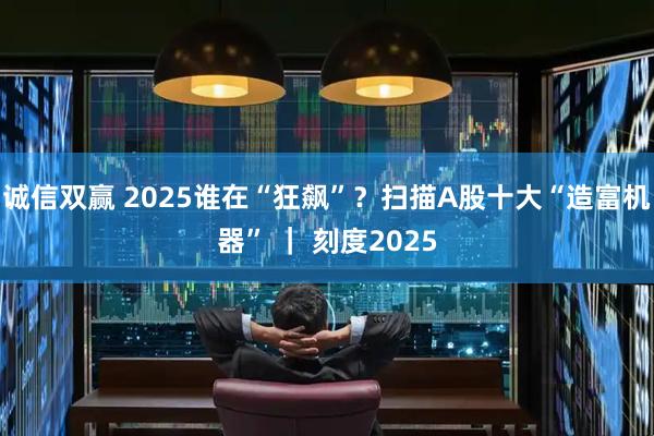 诚信双赢 2025谁在“狂飙”？扫描A股十大“造富机器” ｜ 刻度2025